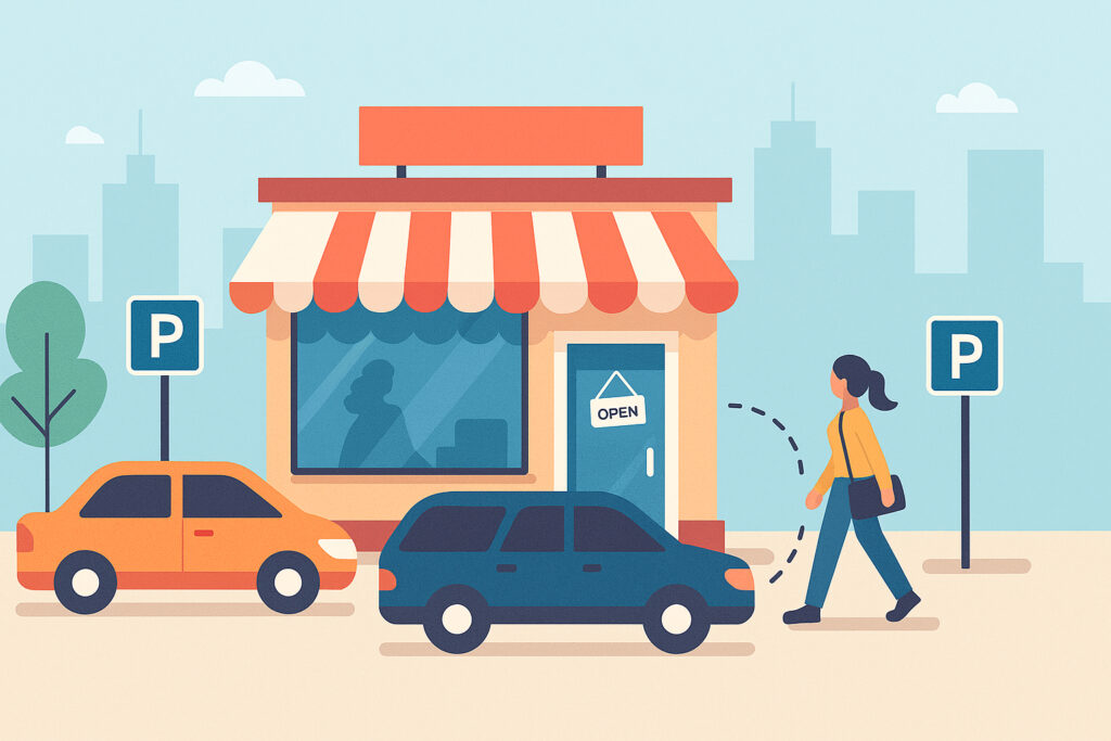 Asiakasparkkipaikat ja saavutettavuus – vaikutus myyntiin