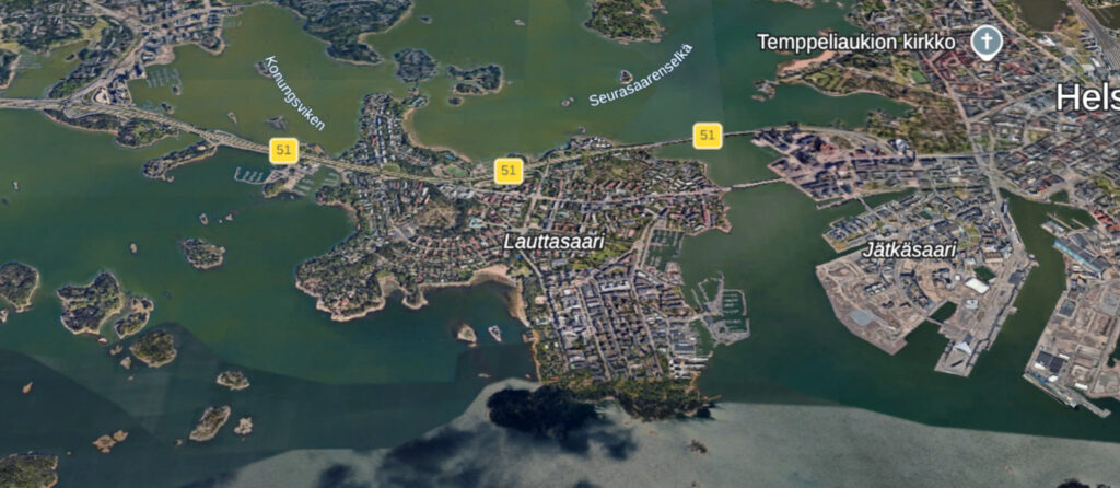 Liiketilat Lauttasaari