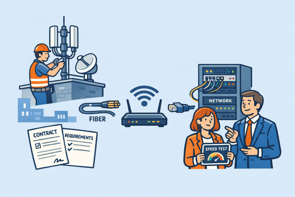 Liiketilan internet-yhteys ja tietoliikenne – mitä vaaditaan?