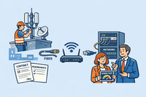 Liiketilan internet-yhteys ja tietoliikenne – mitä vaaditaan?