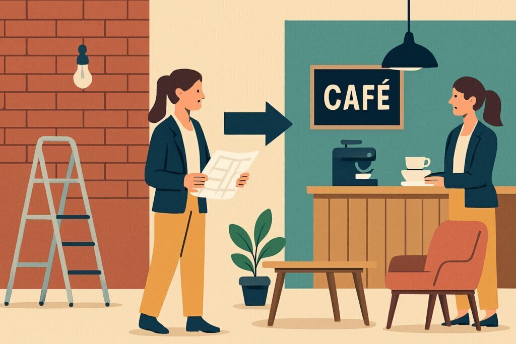 Liiketilan käyttötarkoituksen muutos – mitä ottaa huomioon?