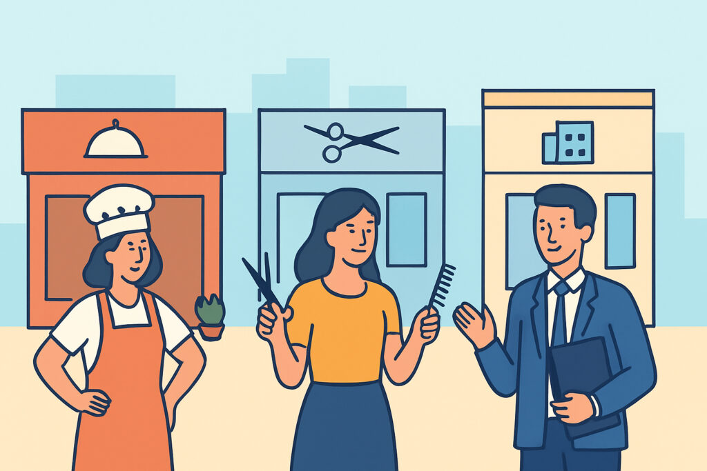 Liiketilan valinta toimialan mukaan – ravintola, kampaamo vai toimisto?