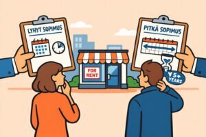 Liiketilan vuokra-aika – lyhyt vai pitkä sopimus?