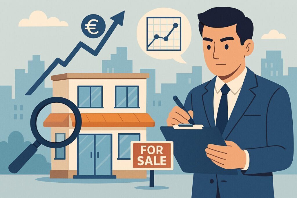 Miten arvioida liiketilan potentiaali myöhempää myyntiä varten?