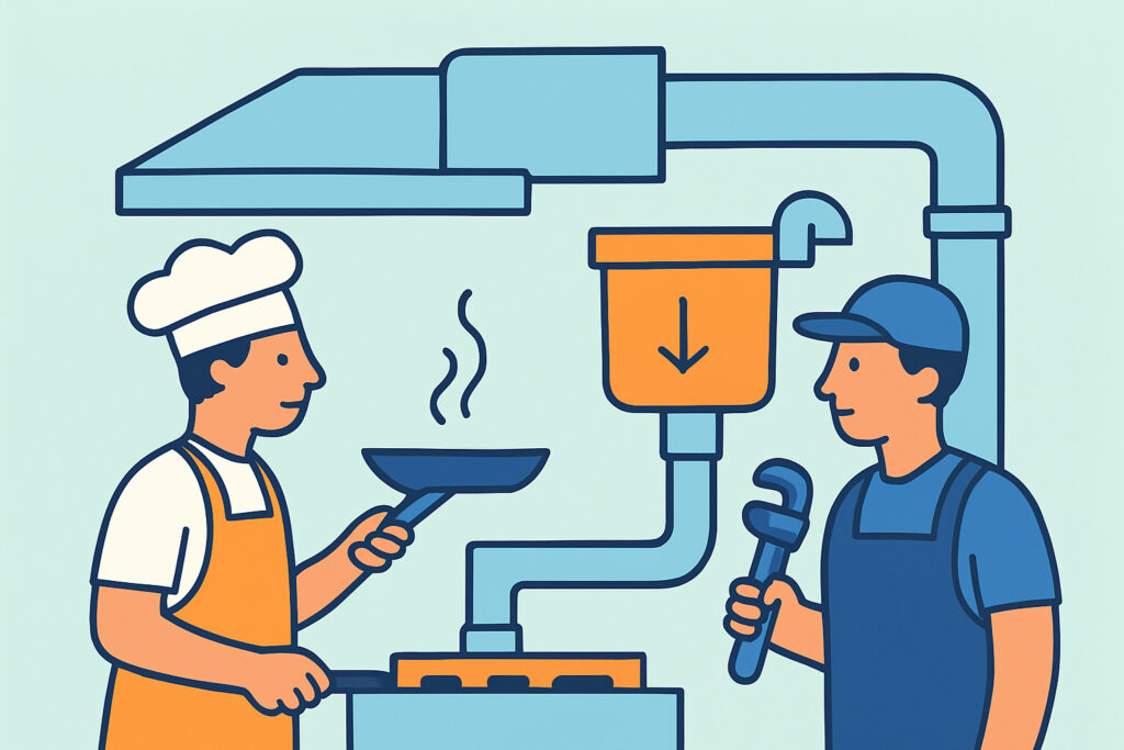 Ravintolatilan erityisvaatimukset – ilmanvaihto, rasvanpoisto ja viemäröinti