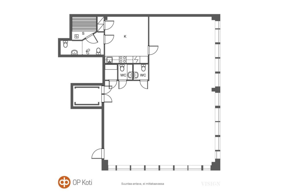 Sienitie 18 A 7, 00760 Helsinki (120 m2) – pohjakuva