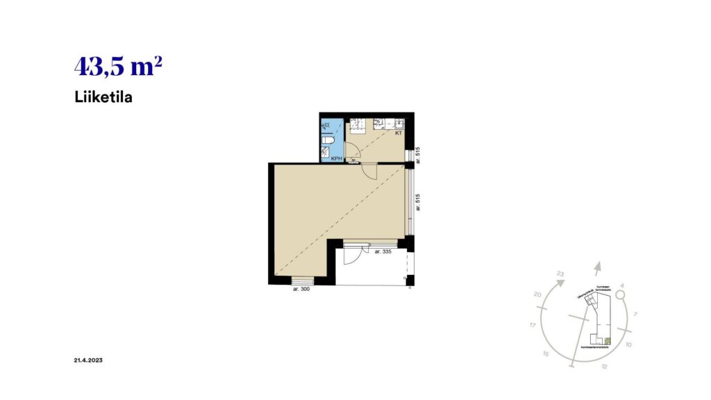Ultramariinikuja 5, 00430 Helsinki (43,5 m2)