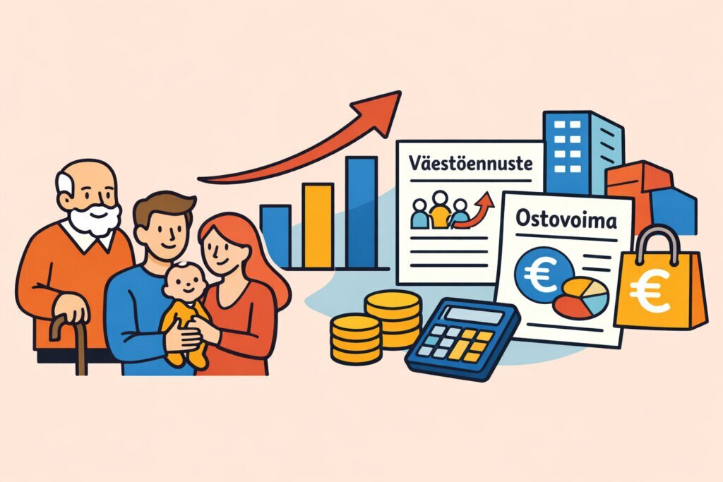 Väestömuutokset ja ostovoimaennusteet – mitä tulevaisuus tuo?